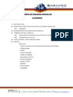 Informe de Sub-Base Granular - HUIMBAYOC