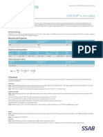 COR-TEN A, Hot Rolled: General Product Description