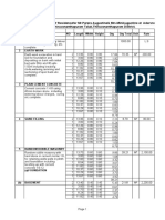 Detailed Estimate of Residencefor MR - Perera Augustine& Mrs - Miniaugustine at Adarsnagar Thiruvananthapuram Taluk, Thiruvananthapuram District