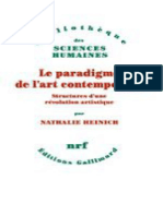 Nathalie Heinich - Le Paradigme de L'art Contemporain PDF