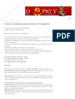 São Pio V - Católicos de Curitiba - Terço e Ladainha Pelas Almas Do Purgatório PDF