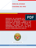 MULTA A INFRACTORES D.S 044-2020-PCM - Chávez & Chávez Asesores y Consultores PDF