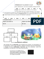 3° E. Básica Ciencias Naturales Semana 4