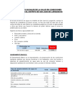 Determinantes Sociales de La Salud en Condiciones Del Entorno en El Distrito de San Juan de Lurigancho