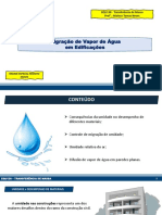 Transferência de Massa: Migração de Vapor de Água em Edificações