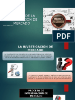 Proceso de La Investigación de Mercado