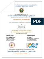 Visvesvaraya Technological University: "Light Combat Aircraft (Lca) - Tejas"