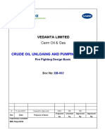 Fire Fighting Design Basis