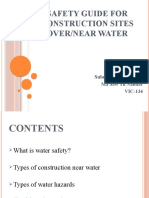 Water Safety For Construction Over or Near Water