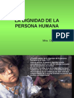 1.4 La Dignidad de La Persona Humana