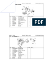 Lifan 150cc Parts List