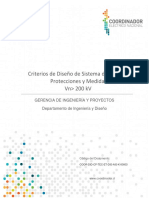 COOR-DID-CP-TEC-ET-DIS-AIS-K-00003 - Criterios de Diseño de Sistema de Control, Protecciones y Medida. VN +200 KV PDF