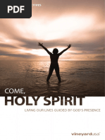 Come Holy Spirit Outlines