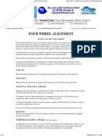 Wheels - Four Wheel Alignment PDF