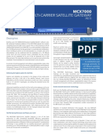 Newtec Mcx7000 Multi Carrier Satellite Gateway r2.5