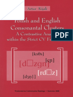 Polish and English Consonantal PDF