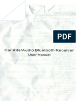 Car Kits Audio Bluetooth Receiver 