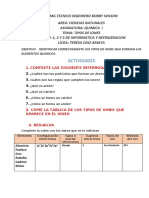 Tarea de Quimica Tipos de Iones