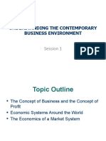 Understanding The Contemporary Business Environment