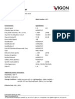 Glycerine MSDS