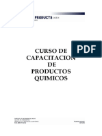 Curso de Capacitacion de Productos Quimicos PDF