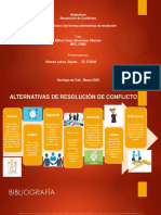 Los Conflictos y Las Formas Alternativas de Resolución