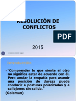 Resolucion de Conflictos