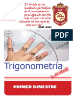 T - 4°año - S1 - Angulos Trigomonetricos