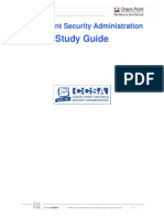 Study Guide: Check Point Security Administration