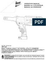 Operator'S Manual Manuel de L'Utilisateur Manual Del Operador