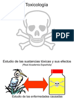 Clase 1 Definiciones Hasta Toxicologia Veterinaria