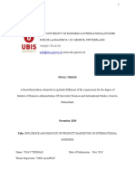 UBIS Thesis - Vijay Thomas