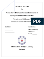 Consumer Buying Behaviour in FMCG Sector