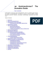 What Is An Autotransformer