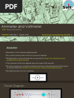 Ammeter and Voltmeter:: Basic Electronics