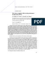 The Surface Roughness Effect On The Performance of Supersonic Ejectors