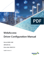 Webaccess Driver Configuration Manual: Omron Nj301-1100 Abplceip - DLL Driver Date: 2018/7/13