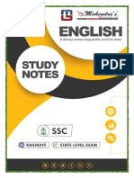 Study Notes For SSC and State Level Exams