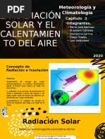 La Radiación Solar y El Calentamiento Del Aire