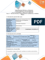 Guia de Actividades y Rúbrica de Evaluación - Fase 4 - Elección Binaria, Independientes Cualitativas y Mixtos