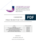 CASE REVIEW Law 487 Due 30 April