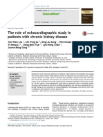 The Role of Echocardiographic Study in Patients With Chronic Kidney Disease