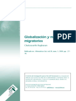 RAGHAVAN, Chakravarthi, Globalización y Migraciones PDF