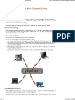 Computer Networking - Lesson 4 - Peer-To-Peer Network Setup