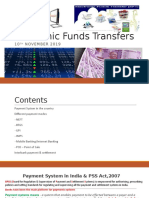 Electronic Funds Transfers: 10 November 2019