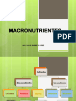 Macronutrientes - Enfermeria - 2019