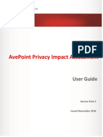 AvePoint Privacy Impact Assessment User Guide