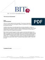 05 Cobit Assessor Sample Paper AX01 v1.1