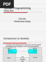 Socket Programming: Using Java