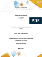 Fase - 2 - Teorias y Procesos de La Inteligencia